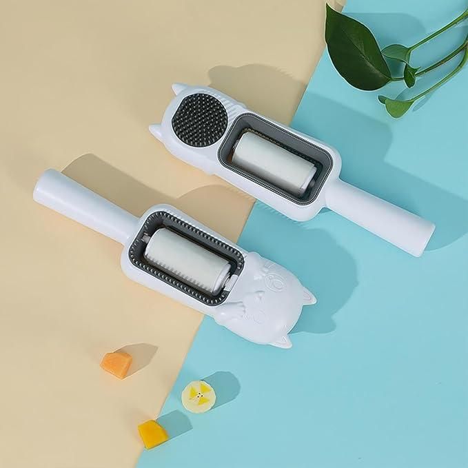 Cat Sticky Brush for Dog Hair Removal – Pet Fur Cleaner Tool