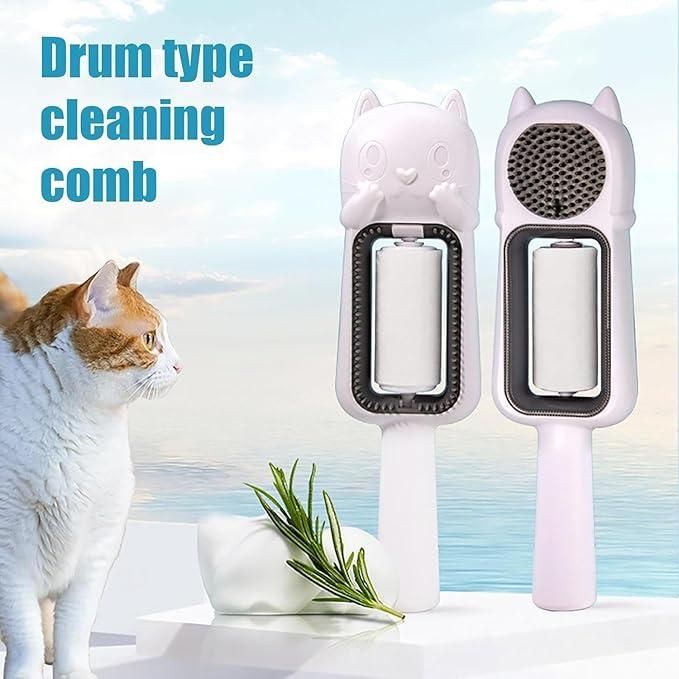 Cat Sticky Brush for Dog Hair Removal – Pet Fur Cleaner Tool