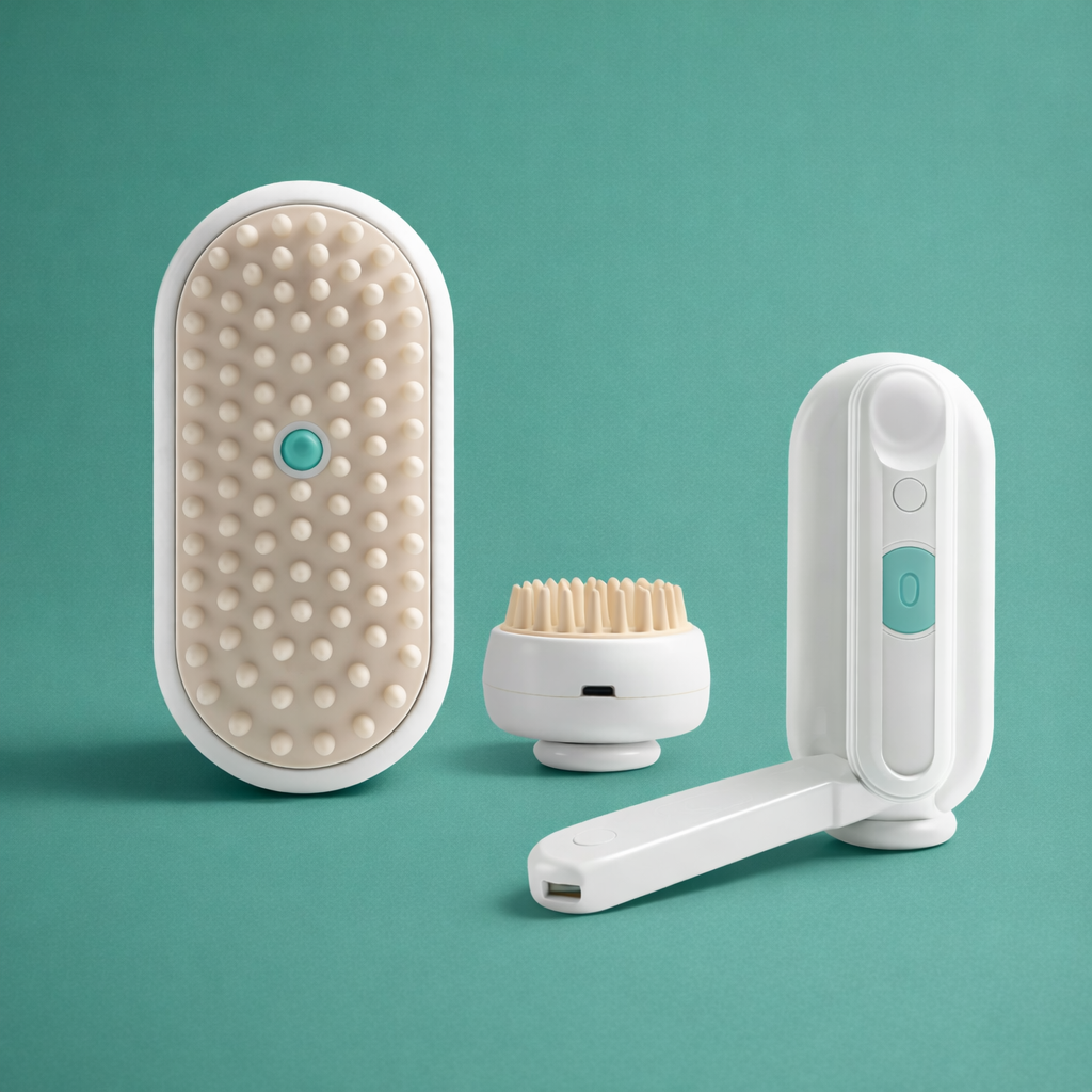 Pet Steam Brush – Dog & Cat Grooming